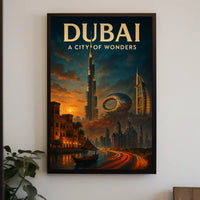 Dubai A City of Wonders Poster
