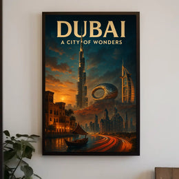 Dubai A City of Wonders Poster