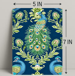 Majestic Peacock Elegance William Morris Art Poster