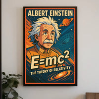 Albert Einstein The Theory Of Poster