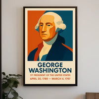 George Washington 1St President Poster
