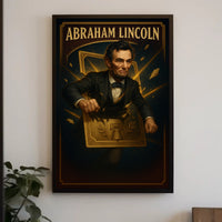 Iconic Leadership and Legacy in Historical or Presidential Poster