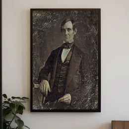 Abraham Lincoln Young Close-Up Poster Tribute PosterGoat
