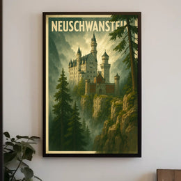 Neuschwanstein Castle Poster