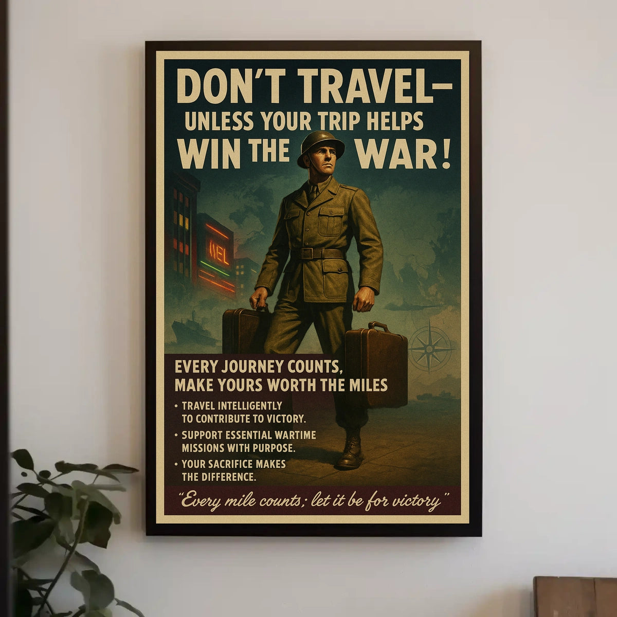 Make Your Journey Count Poster