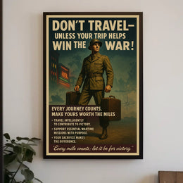 Make Your Journey Count Poster