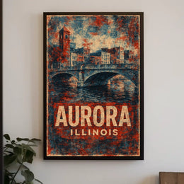 Aurora, Illinois Poster