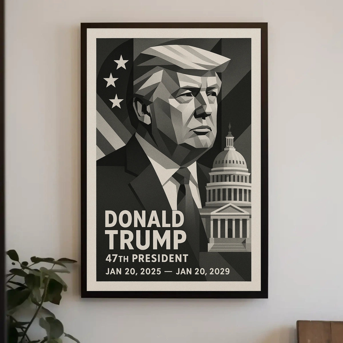Donald Trump 47th President Poster