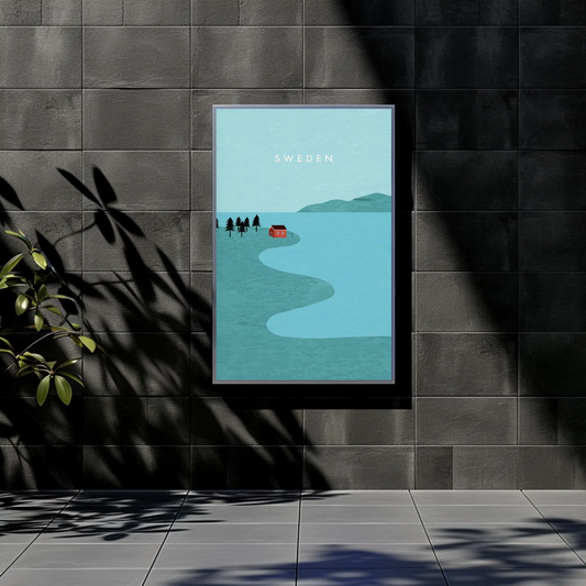 Sweden: Serene Landscape Poster