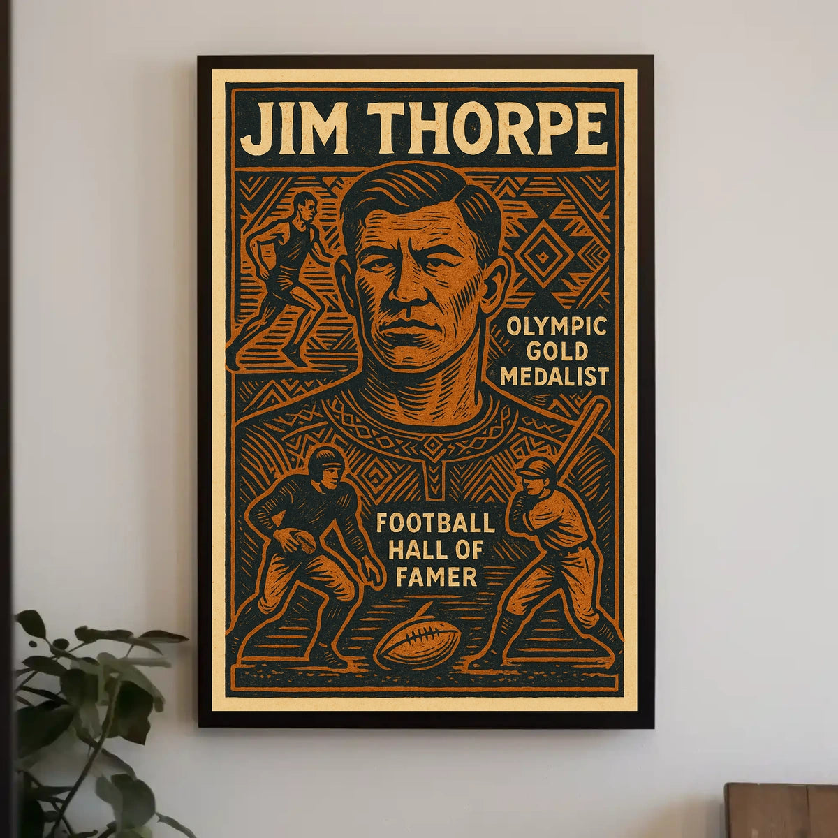 Celebrating Jim Thorpe Poster
