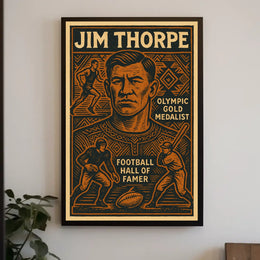 Celebrating Jim Thorpe Poster