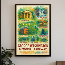 George Washington Memorial Parkway Poster