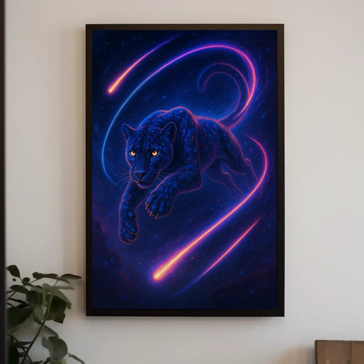 Celestial Panther Poster