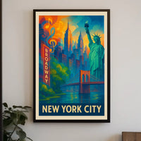 Discover New York City Poster