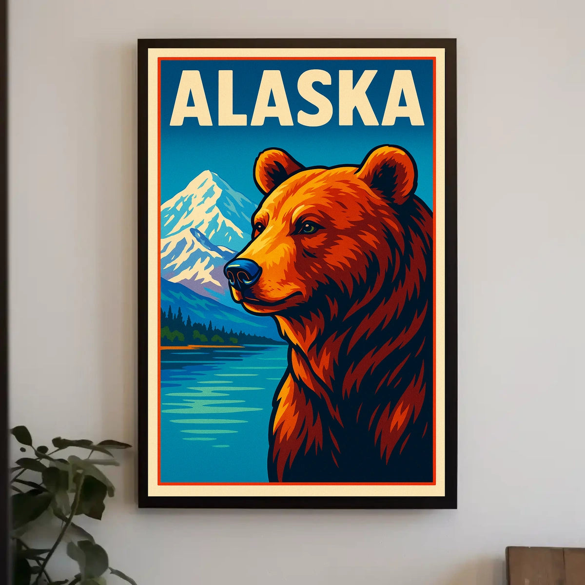 Alaska Wilderness Poster