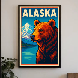 Alaska Wilderness Poster