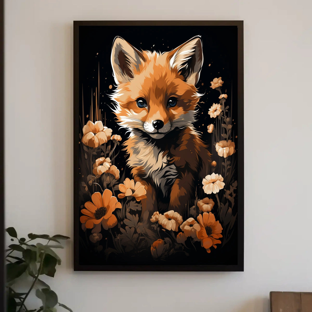 Enchanted Fox in Bloom