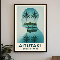 Aitutaki Cook Islands Paradise Poster