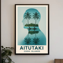 Aitutaki Cook Islands Paradise Poster
