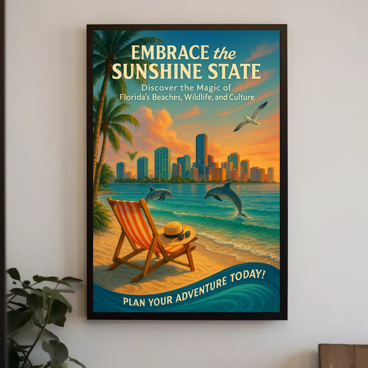 Embrace the Sunshine State Poster