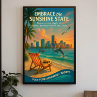 Embrace the Sunshine State Poster