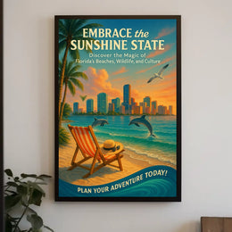 Embrace the Sunshine State Poster