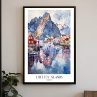 Lofoten Islands, Norway Poster