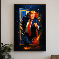 Breaking Through Poster PosterGoat