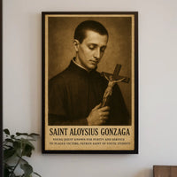 Saint Aloysius Gonzaga Poster