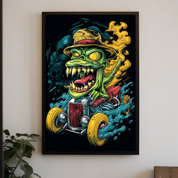 Monster Hot Rod Poster