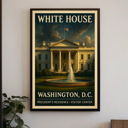 The White House Washington, D.C Poster
