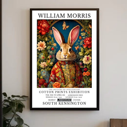 William Morris Arts and Crafts Exhibition Cultural Poster