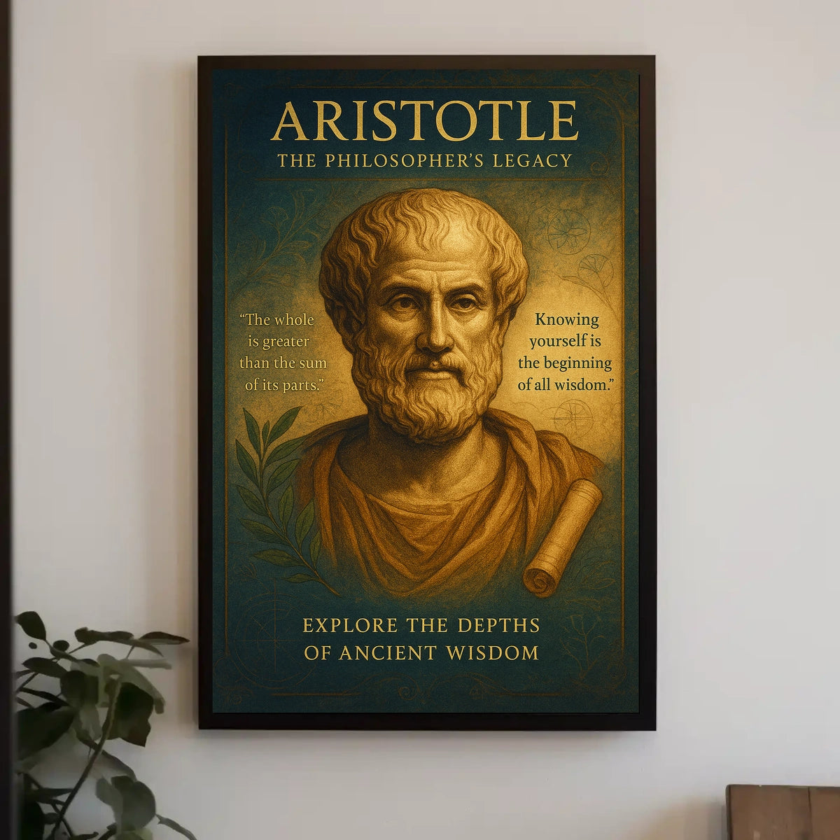Aristotle The PhilosopherS Legacy Poster