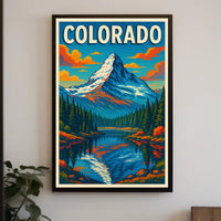 Colorado Mountain Landscape Poster