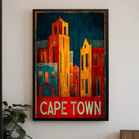 Cape Town Cityscape Poster