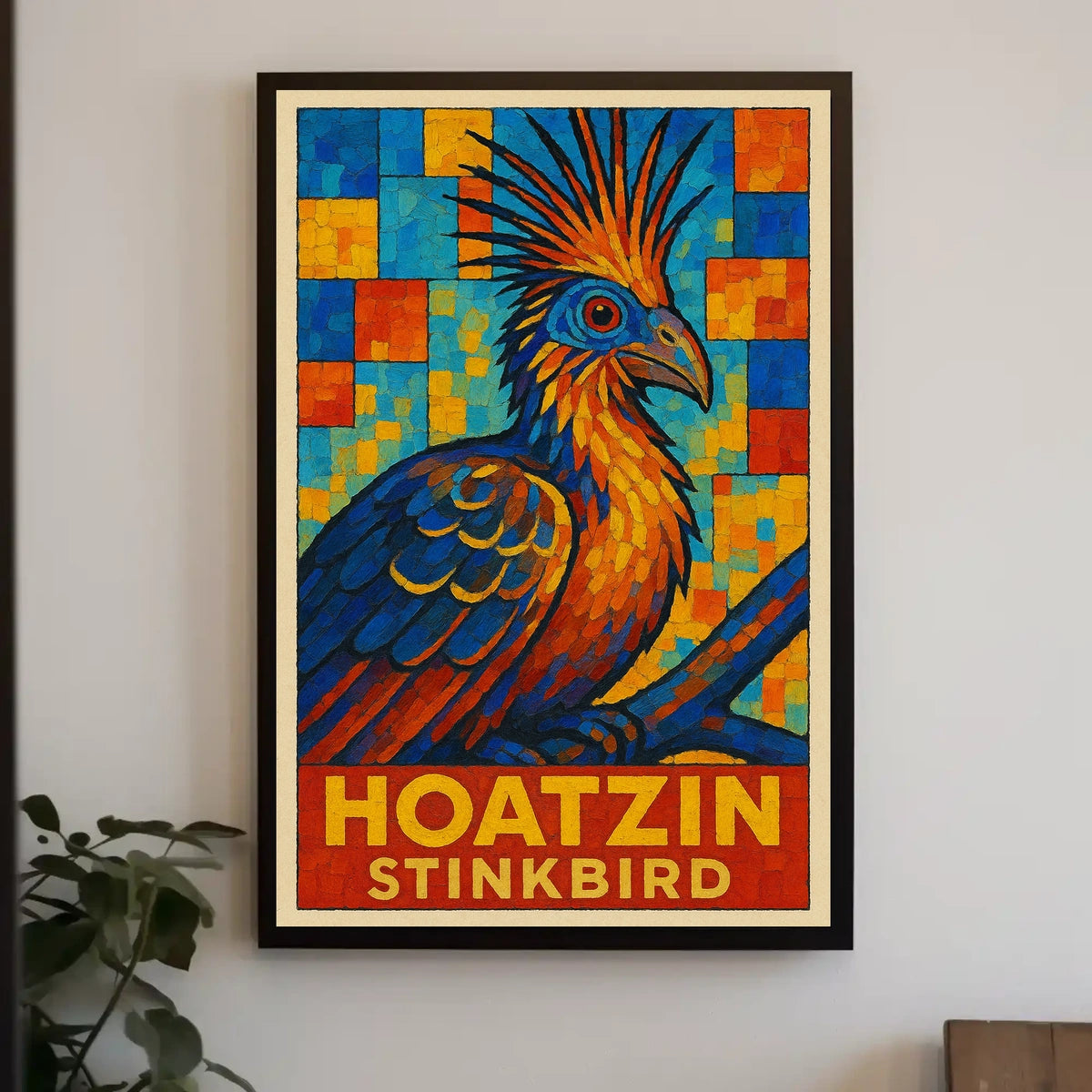 Hoatzin Stinkbird Poster