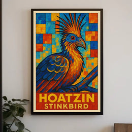 Hoatzin Stinkbird Poster