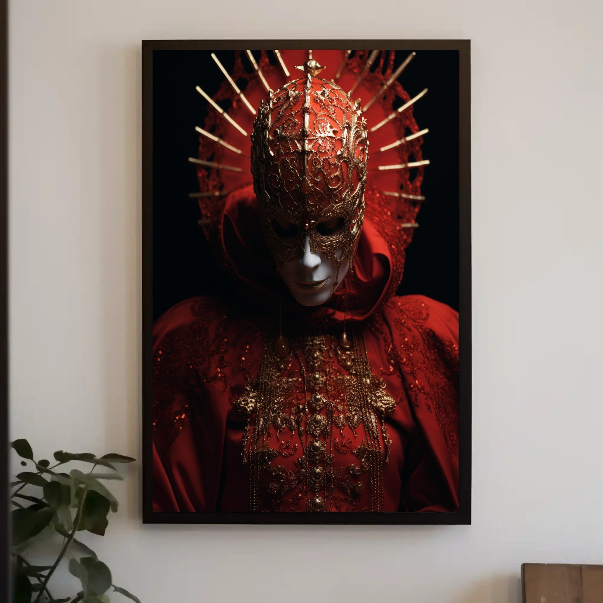 The Enigmatic Mask Poster PosterGoat