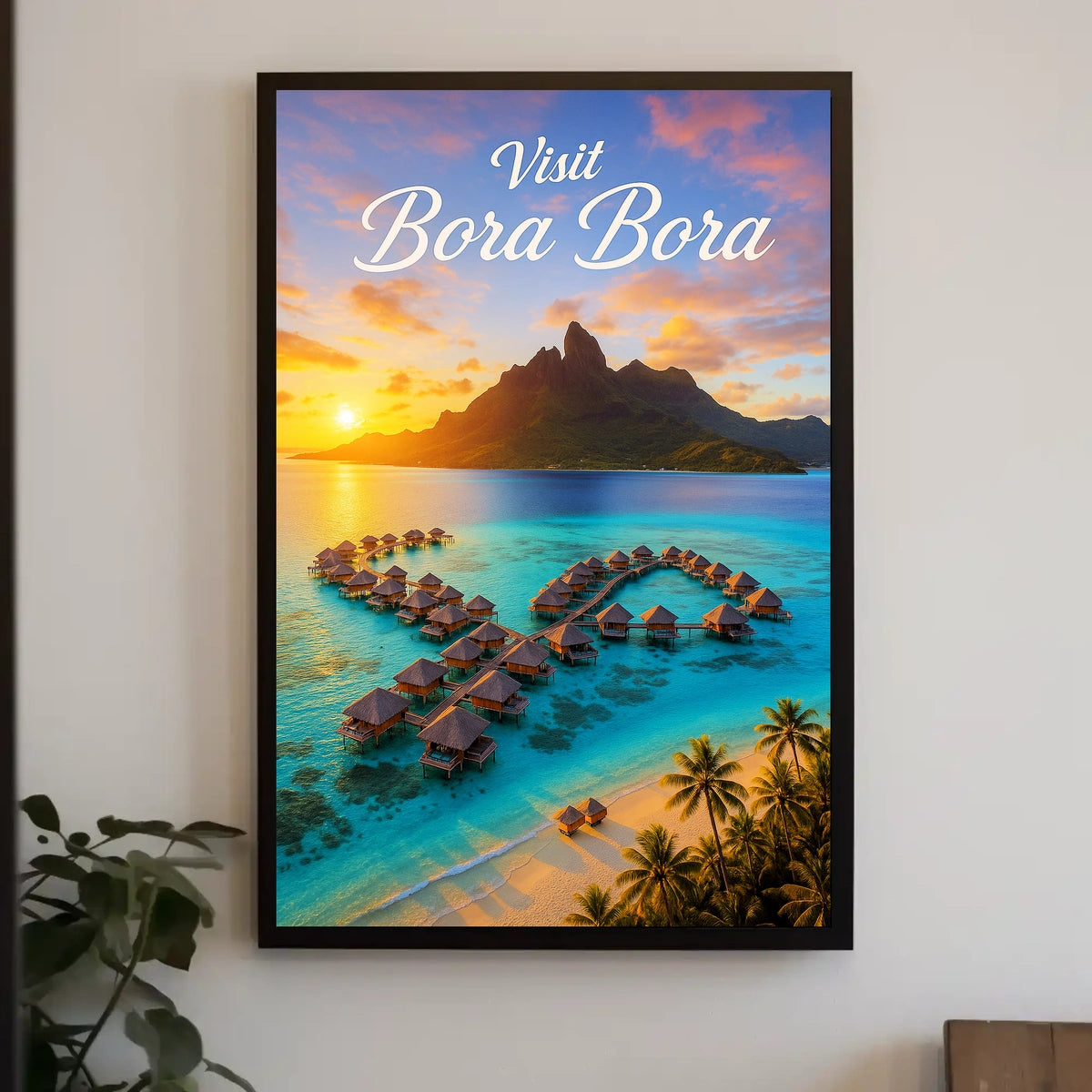 Discover Bora Bora Poster