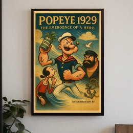 Popeye 1929 Art Poster POP-161