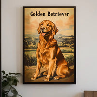 Golden Retriever Poster