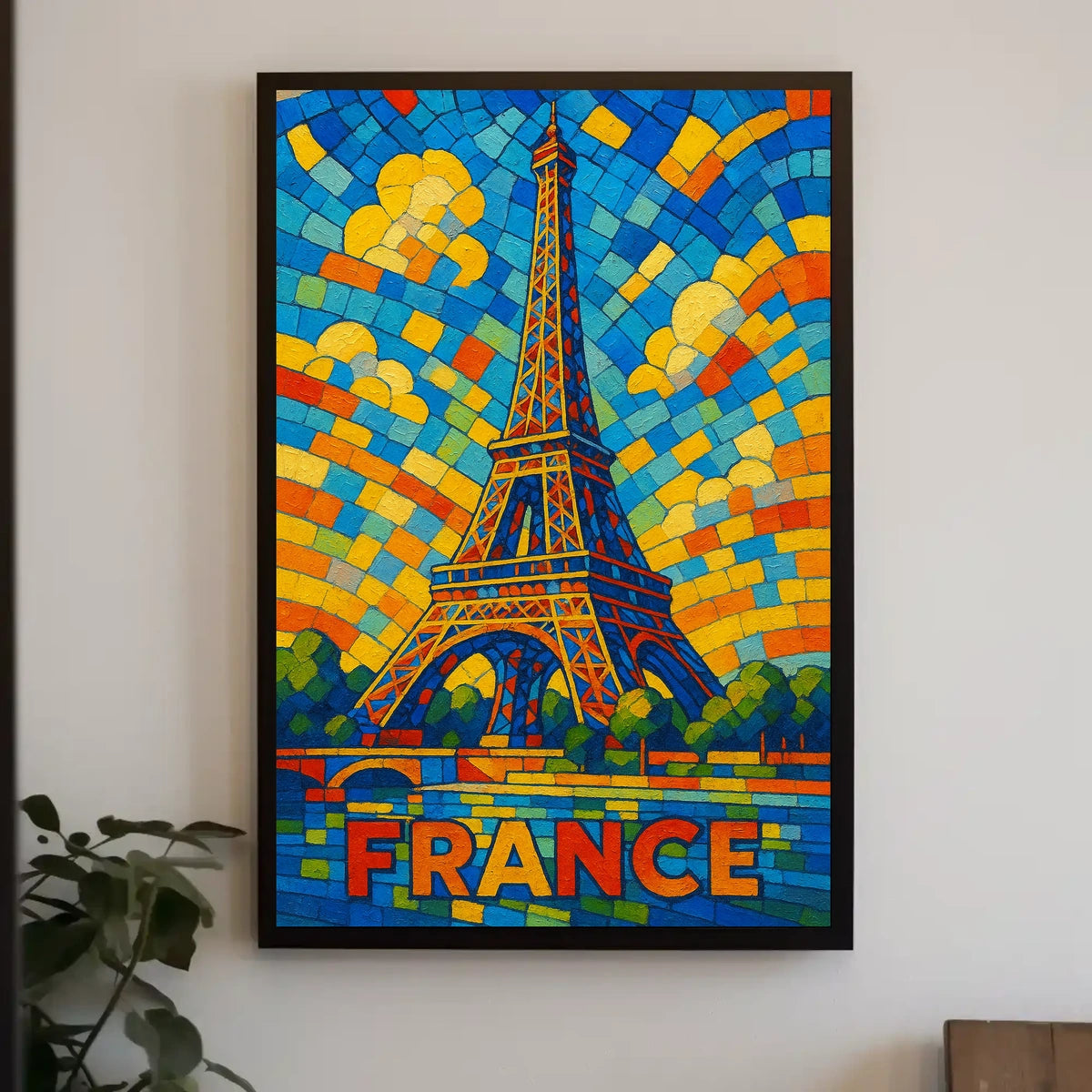 Vibrant France Poster