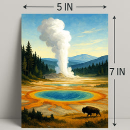 Yellowstone Serenity Poster PosterGoat