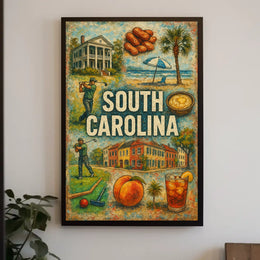 South Carolina Highlights Poster