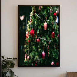 Festive Christmas Tree Poster