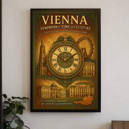 Vienna Symphony Of Time And Culture Poster