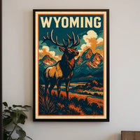 Wyoming Wilderness Poster
