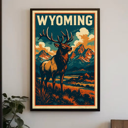 Wyoming Wilderness Poster