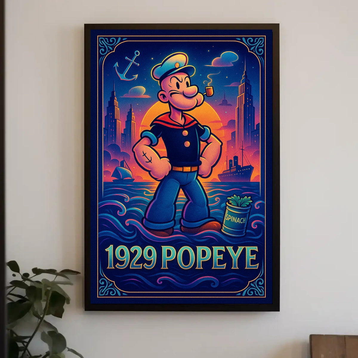 Popeye 1929 Art Poster POP-221
