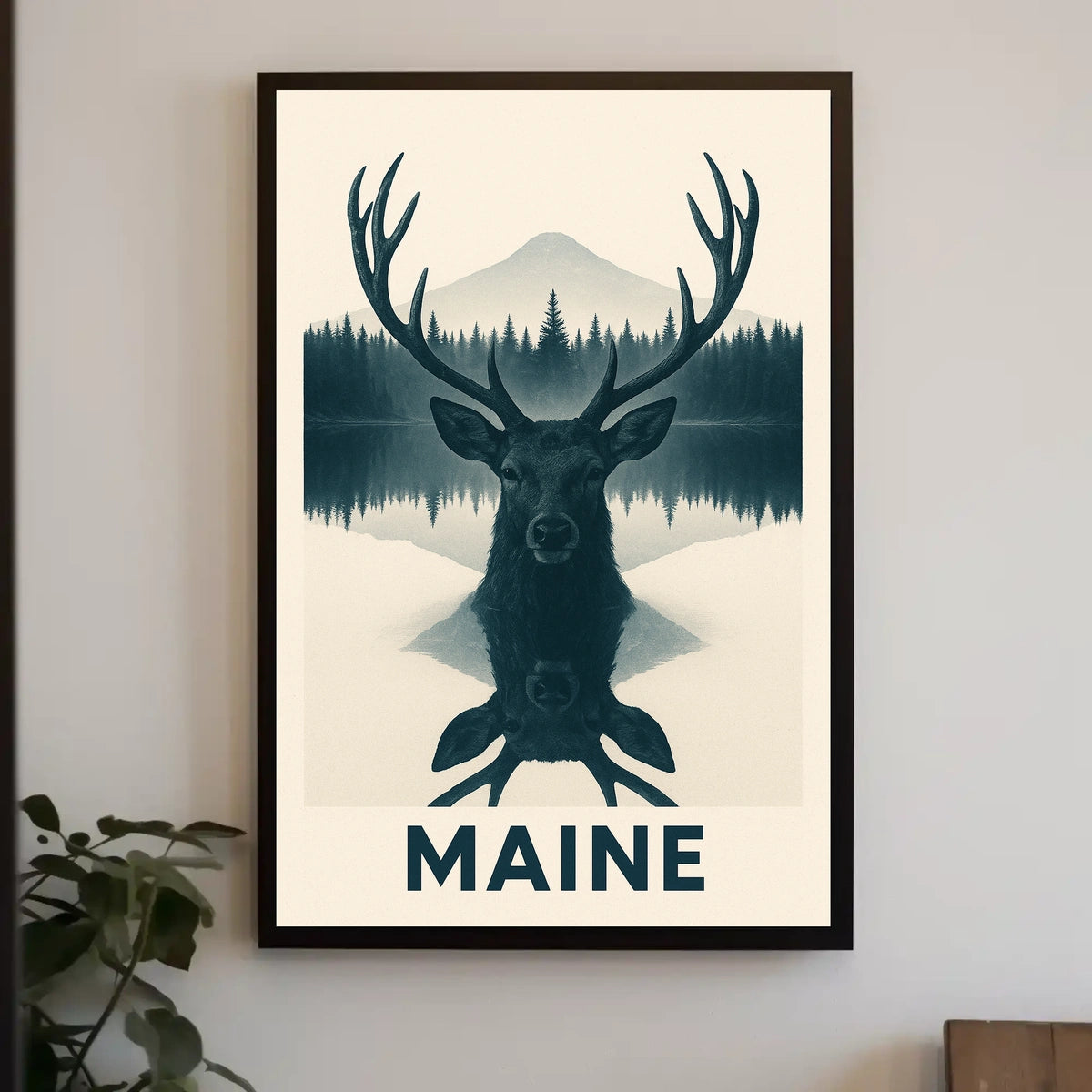 Maine Wilderness Poster